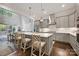 Stylish kitchen with granite countertops, stainless steel appliances, and open view to the living room at 5118 Waldron Meadow Dr, Charlotte, NC 28226