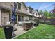 Relax on the patio with ample seating and a lovely backyard view at 5118 Waldron Meadow Dr, Charlotte, NC 28226