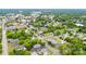 Aerial view showcasing the neighborhood and proximity to Downtown Rock Hill at 517 E Main St, lush with mature trees at 517 E Main St, Rock Hill, SC 29730