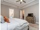 The main bedroom offers generous space, a modern aesthetic, and convenient access to en-suite bathroom and closet at 705 Woburn Abbey Dr, Fort Mill, SC 29715