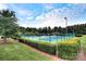 Well-maintained community tennis courts surrounded by lush landscaping and clear blue sky at 705 Woburn Abbey Dr, Fort Mill, SC 29715
