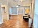Inviting living room featuring an open floor plan and natural light at 7133 Tall Tree Ln, Charlotte, NC 28214