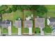 A residential property featuring a well-maintained backyard with a fire pit and manicured lawn at 720 Reigate Rd, Charlotte, NC 28262