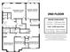 Layout of the home's second floor showing primary suite, bonus room, bedrooms, closets, and bathrooms at 7322 Vesper Dr, Huntersville, NC 28078