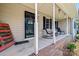 Charming front porch features rocking chairs and a welcoming entrance at 105 Saddlewood Ln, Statesville, NC 28625