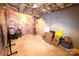 Unfinished basement space showing exposed ceiling insulation at 1280 Winged Foot Dr, Denver, NC 28037
