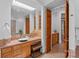 Bathroom vanity features ample counter space, storage, and great lighting for a functional and stylish space at 145 Hunters Pointe Ln, Mooresville, NC 28117