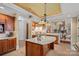 Spacious kitchen with granite countertops and lots of room for cooking at 145 Hunters Pointe Ln, Mooresville, NC 28117
