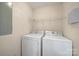 The utility room features a washer, dryer, shelving, and utility panel at 1744 Marsley Ln, Rock Hill, SC 29730