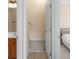 Hallway features a vanity on the left, stairs straight ahead, and a bedroom on the right at 1907 Sandal Brook Rd, Fort Mill, SC 29707