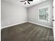 Neutral bedroom with a window and overhead ceiling fan at 263 Lauren Pines Dr, York, SC 29745
