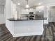 Modern kitchen with stainless steel appliances and a breakfast bar at 263 Lauren Pines Dr, York, SC 29745