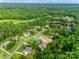 Aerial view of 5164 Mill Race Ln, surrounded by mature trees and a tranquil neighborhood setting at 5164 Mill Race Ln, Lancaster, SC 29720