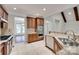 Close up of kitchen with granite countertops and stainless steel appliances at 5164 Mill Race Ln, Lancaster, SC 29720