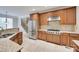 Kitchen with stainless steel appliances and gas cooktop stove at 5164 Mill Race Ln, Lancaster, SC 29720