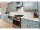 Well-equipped kitchen featuring stainless steel appliances and ample counter space at 5741 Bentgrass Run Dr, Charlotte, NC 28269