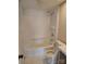 Bathroom featuring a shower/tub combo with white tile at 7107 Stonington Ln, Charlotte, NC 28227