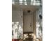 A front door entrance to the home at 7107 Stonington Ln, Charlotte, NC 28227
