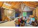 Spacious attic showing exposed rafters, insulation, and possible conversion potential at 7725 Whitmire Ln, Mint Hill, NC 28227