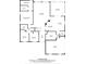 Detailed floor plan showcasing layout with labeled rooms and dimensions for a comprehensive overview at 7725 Whitmire Ln, Mint Hill, NC 28227