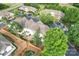 Aerial view of the property, showing surrounding neighborhood at 945 Heritage Pkwy, Fort Mill, SC 29715