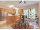 Kitchen with stainless steel appliances, eat-in area, and lots of natural light at 119 Wade Dr, Kings Mountain, NC 28086
