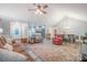 Spacious living room featuring vaulted ceilings and an open floor plan at 121 Jefferson Dr, Locust, NC 28097