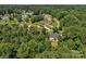 Aerial view of the community, showcasing lush green surroundings and well-spaced homes at 1819 Brompton Ct, Newton, NC 28658