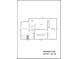 Basement level blueprint showing layout for bedroom, kitchen, Gathering room, and exercise/flex room at 1819 Brompton Ct, Newton, NC 28658