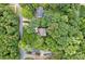 Aerial image of community surrounded by mature trees and picturesque streets at 20312 Deep Cove Ct, Cornelius, NC 28031