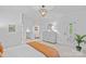 Bright main bedroom features ample natural light, and a neutral color scheme at 20312 Deep Cove Ct, Cornelius, NC 28031