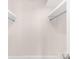 Empty closet with shelving and a rod to hang clothing at 210 E 5Th Ave, Gastonia, NC 28054