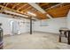 Unfinished basement space offers lots of potential at 3090 Goblet Rd, Richburg, SC 29729