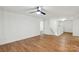 Spacious living room featuring hardwood floors, light walls, and bright lighting at 3090 Goblet Rd, Richburg, SC 29729