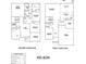 Detailed floor plan showcases the layout of this home's first and second floors, highlighting room sizes and dimensions at 3248 Killian Rd, Lincolnton, NC 28092