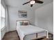 Cozy bedroom with hardwood floors and natural light at 360 Sundown Rd, Mooresville, NC 28117