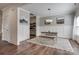 Elegant dining room with decorative wall panels and modern lighting at 360 Sundown Rd, Mooresville, NC 28117