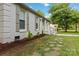 Charming home exterior featuring a stone walkway, decorative shutters and manicured landscaping at 3801 Rea Rd, Charlotte, NC 28226