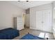 Bedroom with carpet, twin beds, large closet, and a bright window at 4121 Cedar Point Ave # 28, Stallings, NC 28104