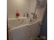 Accessible bathroom with a walk-in tub, grab bars, and clean, modern design for safety and comfort at 600 Colby Cir, Salisbury, NC 28147