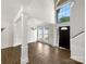 Bright Living room with soaring windows and lots of natural light at 6413 Fillian Ln, Charlotte, NC 28269