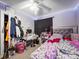 Bedroom featuring a vanity and string lights on the ceiling at 1004 E 8Th Ave, Gastonia, NC 28054