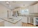 Kitchen features stainless appliances, granite countertops and recessed lighting at 108 Devynne Ct, Salisbury, NC 28146