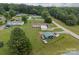 Aerial view of properties with verdant lawns, mature trees, and convenient parking structures at 110 Crescent Heights Dr, Salisbury, NC 28146