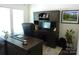 Spacious home office with custom built-ins and ample workspace at 1311 Stonecroft Nw Ln, Concord, NC 28027