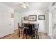 Home bar with seating, mirrors, and modern decor at 1738 Charlotte Hwy, Lancaster, SC 29720