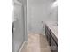 Bathroom featuring tiled floors, double vanity, and walk-in shower at 2618 Mt Holly Huntersville Rd, Charlotte, NC 28214