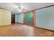 Bright living room with large window, hardwood floors, and natural light at 2951 Evergreen Trl, Vale, NC 28168