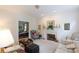 Cozy living room boasts a brick fireplace, light-colored walls, and comfortable furnishings at 2972 Kaneland Ct, Rock Hill, SC 29732