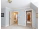 Bright room with neutral carpet and two entry doors offer versatile space at 2972 Kaneland Ct, Rock Hill, SC 29732